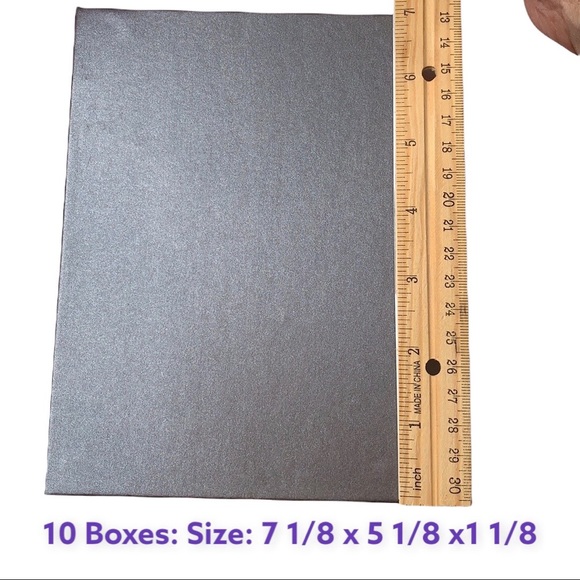 Jewelry Seller’s 65 Box Bundle with 6 Sizes Purple/Pearl Gray - Picture 9 of 16